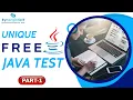 Unique FREE Java Test Part - 1 Java Coding Bootcamp
