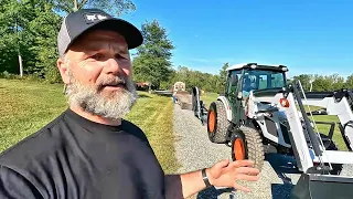 No More DEF Fluid! New Bobcat Demo Arrives at the Farm Today...is 73hp Enough?