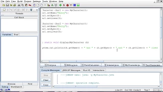Java Programming 1 - Chapter 3 Game Zone Exercise 2