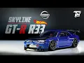 Nissan Skyline GT-R R33 Hot Wheels Custom
