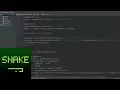 Speed Coding Timelapse Snake Game in Python