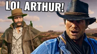 Arthur Morgan Voice Trolling Broke the Whole Lobby