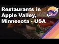 Restaurants in Apple Valley Minnesota - USA