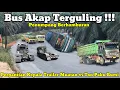 Download Lagu Bus Terguling || Pergantian Kepala Truck Trailer Muatan Paku Bumi 45 Ton Di Bukit Kodok