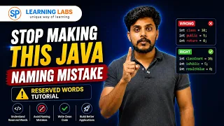 Stop Making This Java Naming Mistake Reserved Words Tutorial