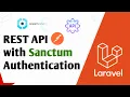 Laravel Sanctum API Authentication Laravel CRUD REST API with Sanctum Auth