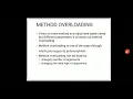 CST 205 OOP using JAVA - Method overloading and Constructors