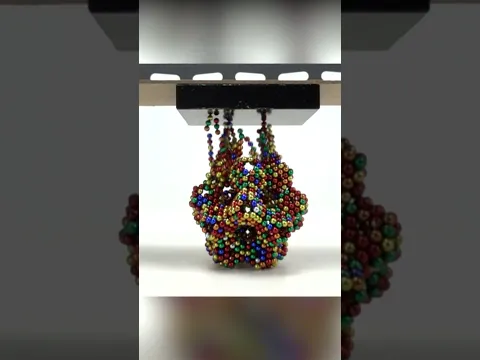 Pure Magnetic Chaos in Slow Motion