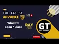 Window open and close in JS Lec29