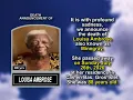 Louisa Ambrose Short Obituary