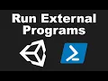 How to run external programs CMD Powershell Explorer etc from the Unity Editor