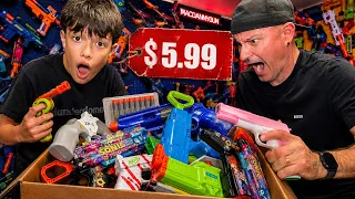 We Bought the CHEAPEST NERF GUNS Online!
