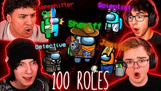 Among Us, But There's 100 Roles! (HILARIOUS)