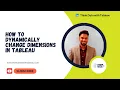 Dynamically Change Dimensions in Tableau using Parameters Think Data with Tableau
