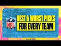 Best and Worst NFL Draft Picks for EVERY team