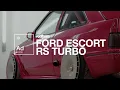 Rotiform AeroDisc on RSE Wheels Rubystone Red Ford Escort RS Turbo 4K
