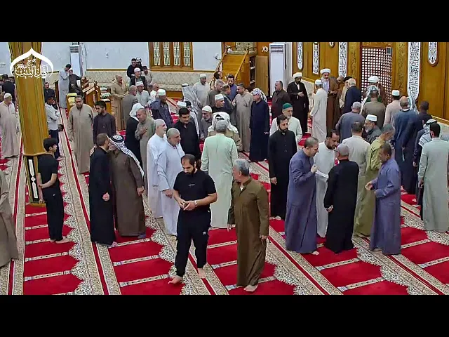 ⁣البث المباشر لصلاة الجماعة في يوم الجمعة    #جامع_اهل_البيت ع