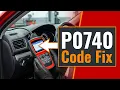 How To Fix P0740 Code - Torque Converter Clutch Circuit Malfunction Repair