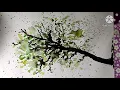 Lagu Tree Splattering Watercolour Painting 2