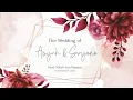 Lagu WEDDING OF AISYAH \u0026 SARYONO | 30 DESEMBER 2025