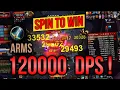 121000 DPS SPIN TO WIN Arms Warrior Wrath of the Lich King