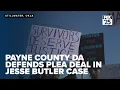 Payne County DA defends plea deal in Jesse Butler rape case amid backlash