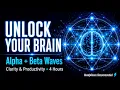 Unlock Your Brain Alpha Beta Waves Clarity Productivity 4 Hours
