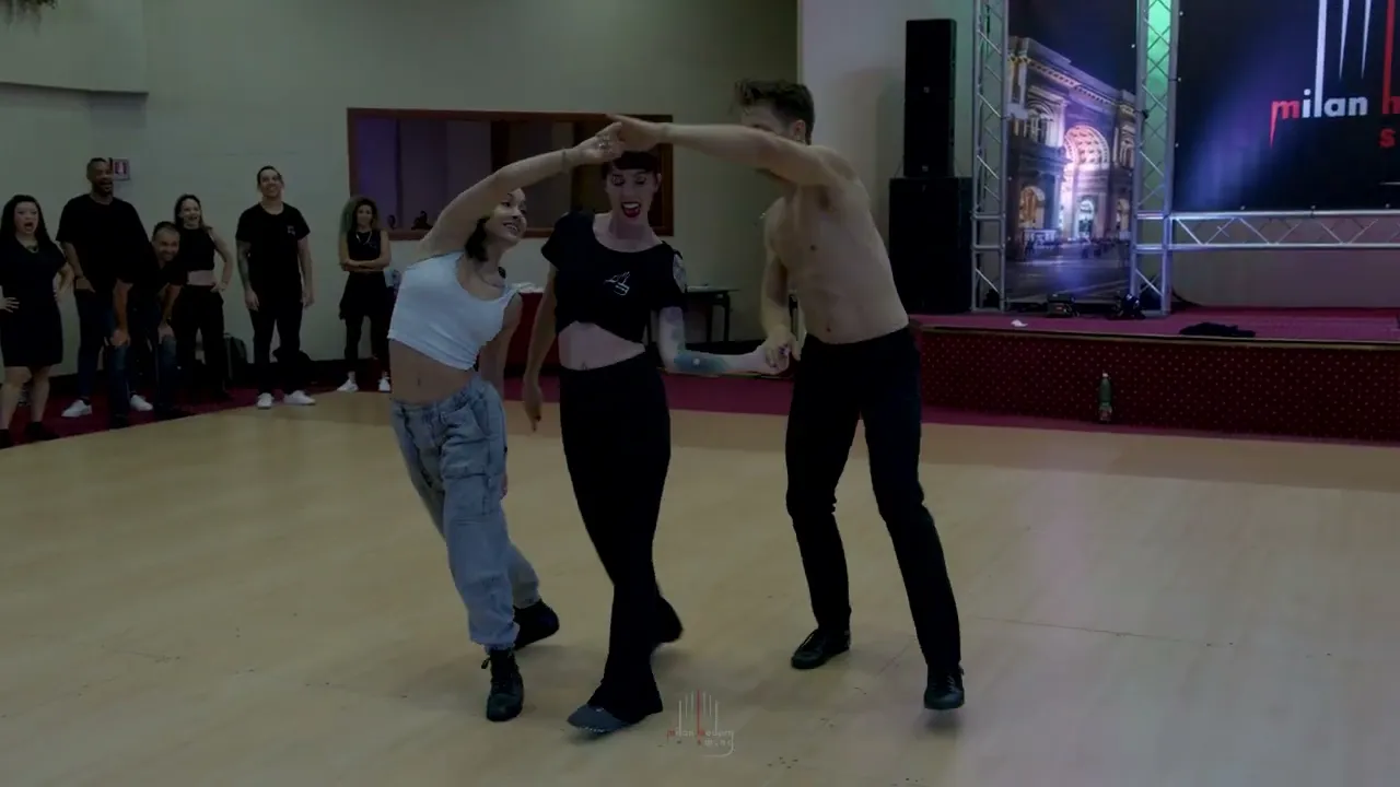 Nicole Ramirez, Stacy Kay & Joel Torgesson - Champions Challenge - Milan Modern Swing 2024