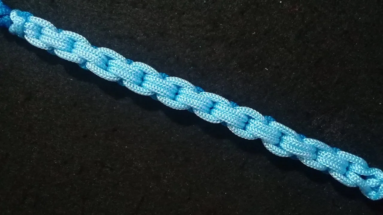 2# Cara Buat Gelang Tangan model 3 tali dari tali Prusik
