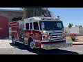 Engine 925 and Battalion 3 Responding to separate Incidents Phoenix Fire Dept