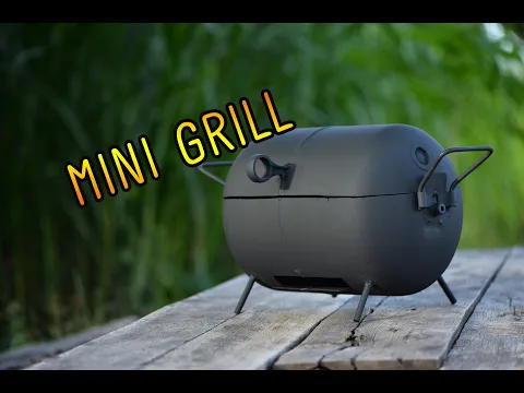 Download MP3 Mini grill from empty Freon tank, Smart recycle, Homemade mini grill.