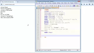 PHP - String