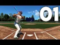 MLB 25 Road to the Show - Part 1 - The Beginning