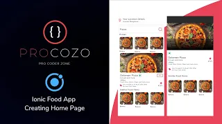 Ionic - Food App with MongoDB