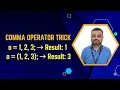 The Comma Operator in C Precedence Parentheses and Common Pitfalls