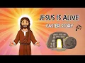 The Easter Story for Kids He is risen Good Friday Song for Kids Animated Christian