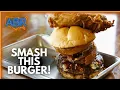 How to Eat the Epic Bonfire Burger - 50 Burger