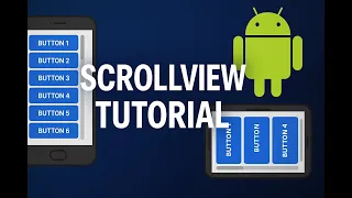 26 Android ScrollView Tutorial Vertical Horizontal ScrollView in Android Studio
