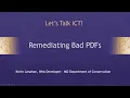 Let s Talk ICT PDF Remediation