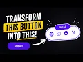 Animated Social Media Buttons Pure HTML CSS