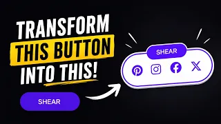 Animated Social Media Buttons Pure HTML CSS