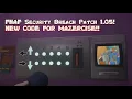 FNAF Security Breach Patch 1 05 NEW CODE FOR MAZERCISE How to Beat the Mazercise Puzzle