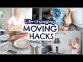 MOVING HOUSE HACKS PACKING HACKS TIPS FOR MOVING Emily Norris