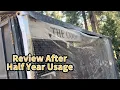Review after using long time qualityLC QS 4x6ft Clear Tarp with Grommets Upgraded Edge Heat Fused