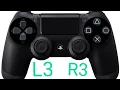 Where are L3 and R3 on Ps4 controller