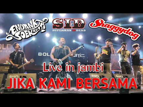 Download MP3 PETJAH...!!! CLOSING KONSER  S. I. D - SHAGGYDOG - ENDANK SOEKAMTI DI LAPANGAN EX ARENA MTQ JAMBI