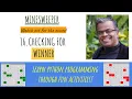16 Minesweeper Determining the winner when the player has discovered all the mines