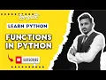 Learn Python Functions Step by Step in Hindi Python Full Course Techstack Academy