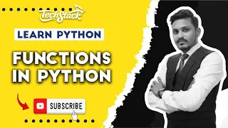 Learn Python Functions Step by Step in Hindi Python Full Course Techstack Academy