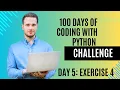 DAY 5 Exercise 4 The FizzBuzz Job Interview Question